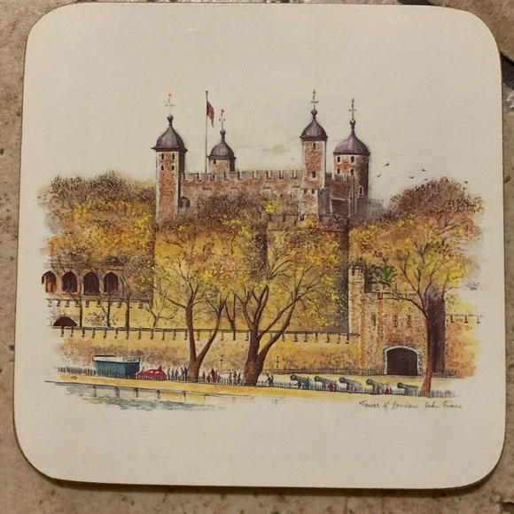 Vintage Clover Leaf London Coaster Set - Picture 10 of 10